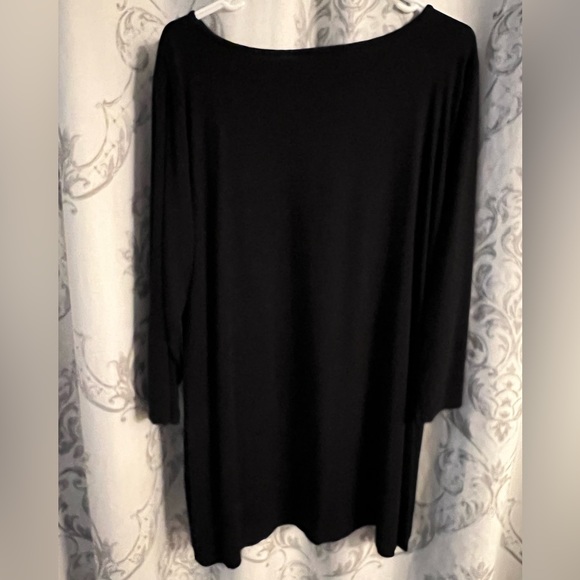 Mid Sleeve Tee Shirt Dress - Picture 2 of 3